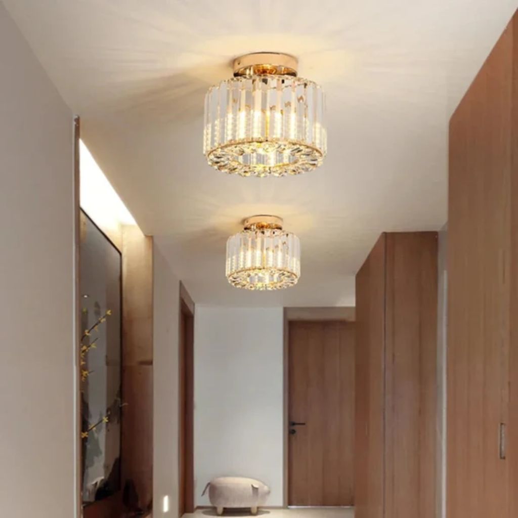 Luxury Crystal Ceiling Lamp – Elegant & Timeless Illumination - Tegulane Global