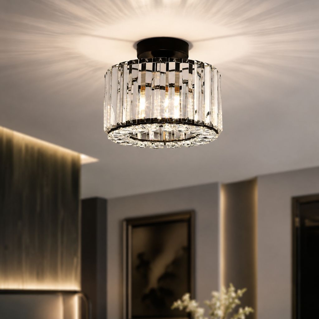 Luxury Crystal Ceiling Lamp – Elegant & Timeless Illumination - Tegulane Global