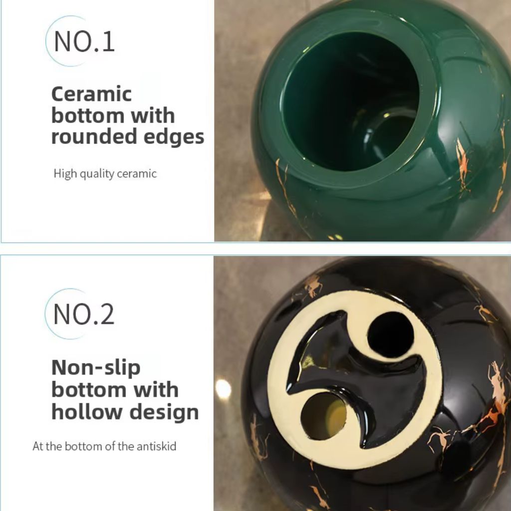Marble Toilet Brush and Holder - Tegulane Global