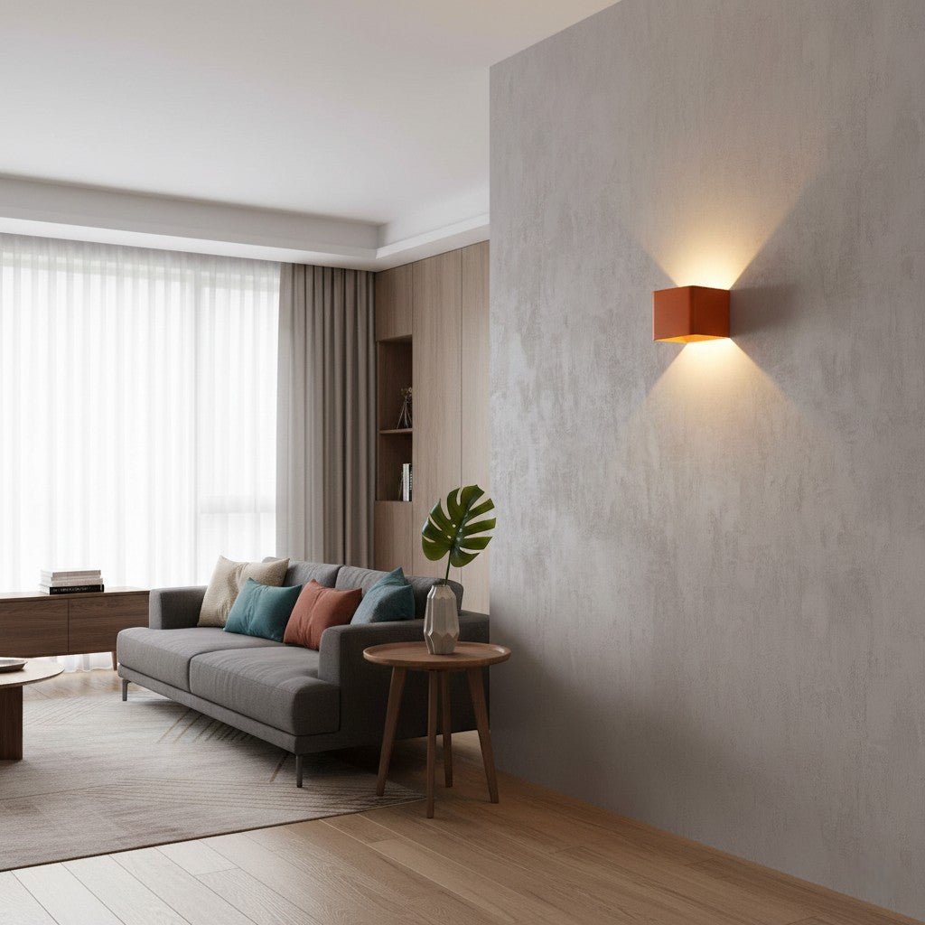 Mini Square Up Down LED Wall Sconce - Tegulane Global
