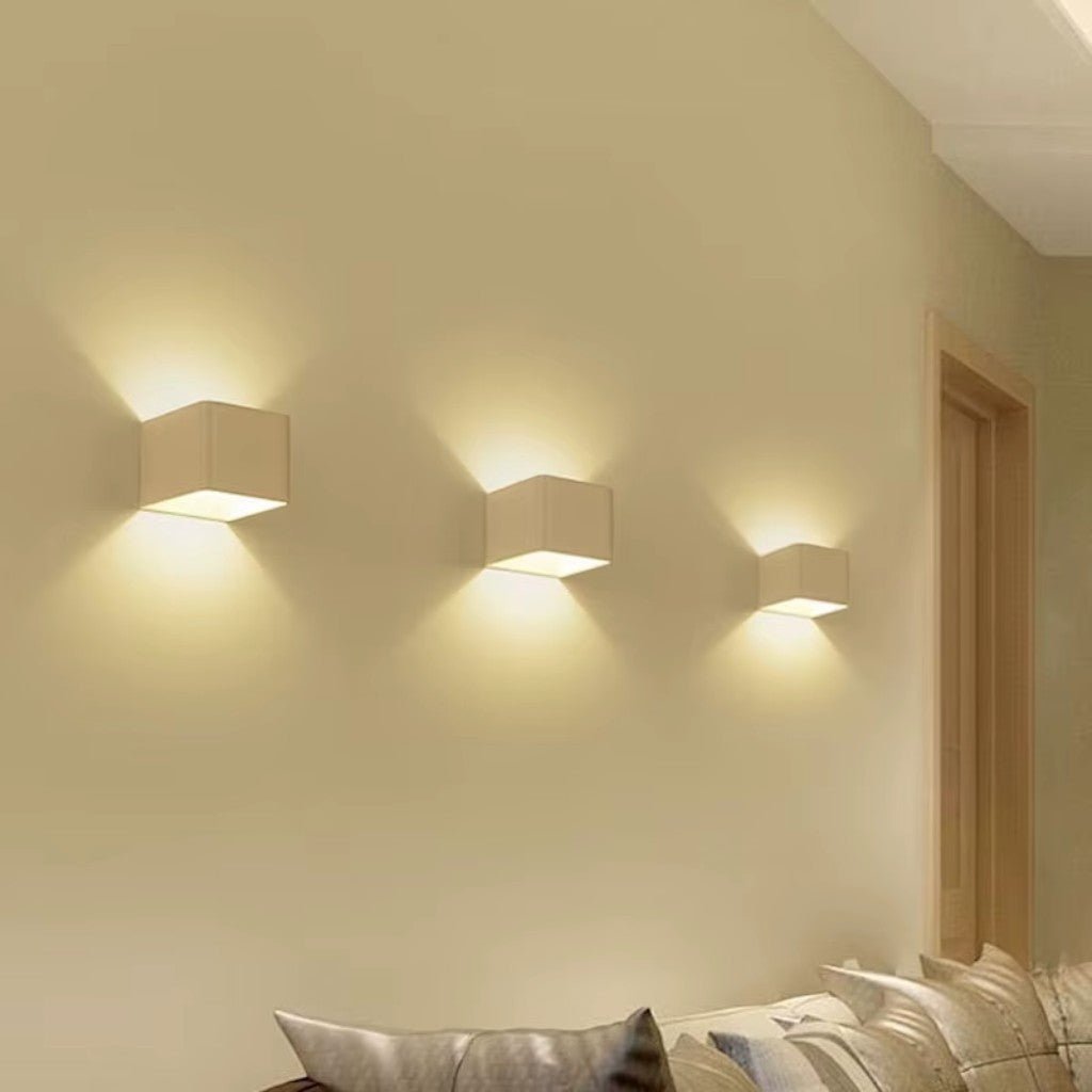 Mini Square Up Down LED Wall Sconce - Tegulane Global