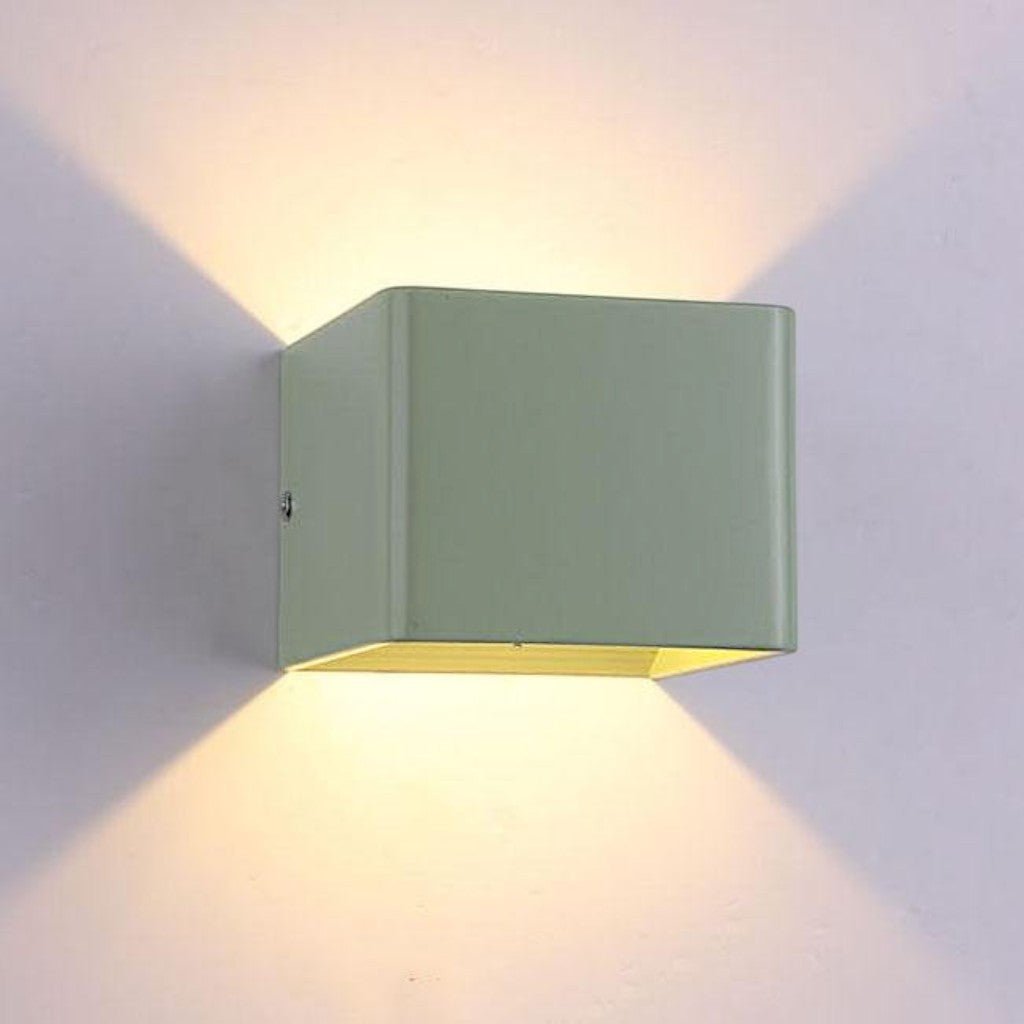 Mini Square Up Down LED Wall Sconce - Tegulane Global