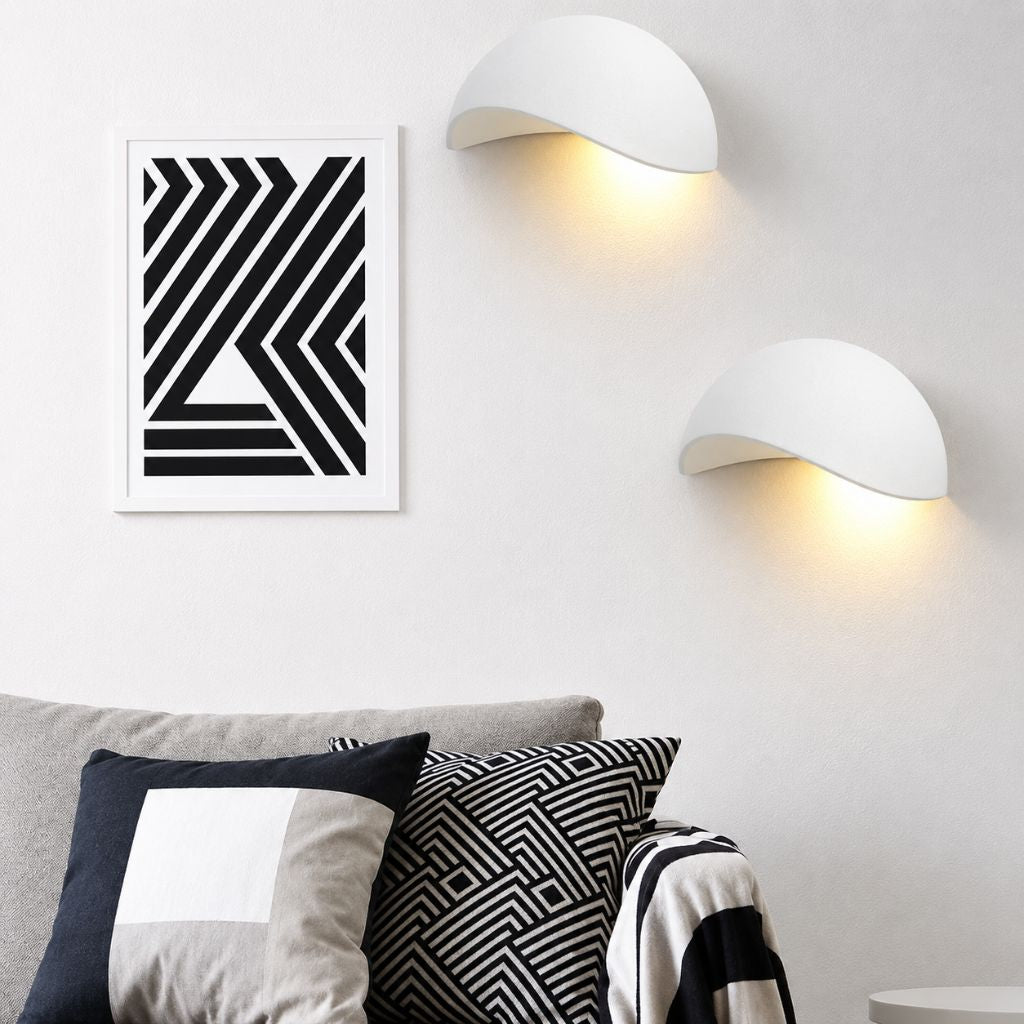 Minimalist Half-Round LED Wall Light - Tegulane Global