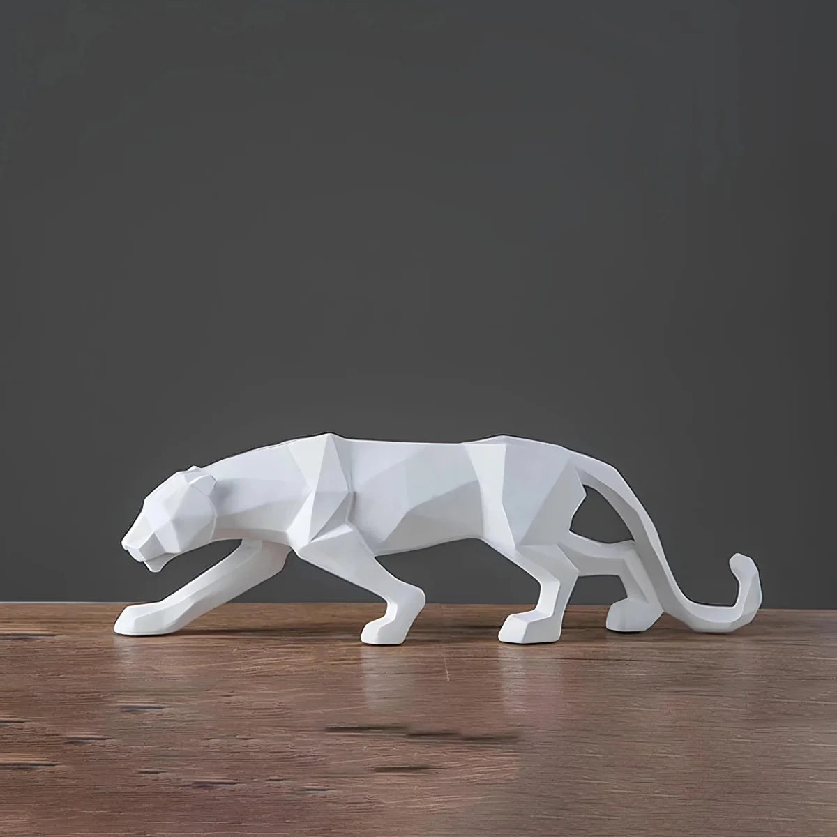 Minimalist Panther Resin Sculpture - Tegulane Global