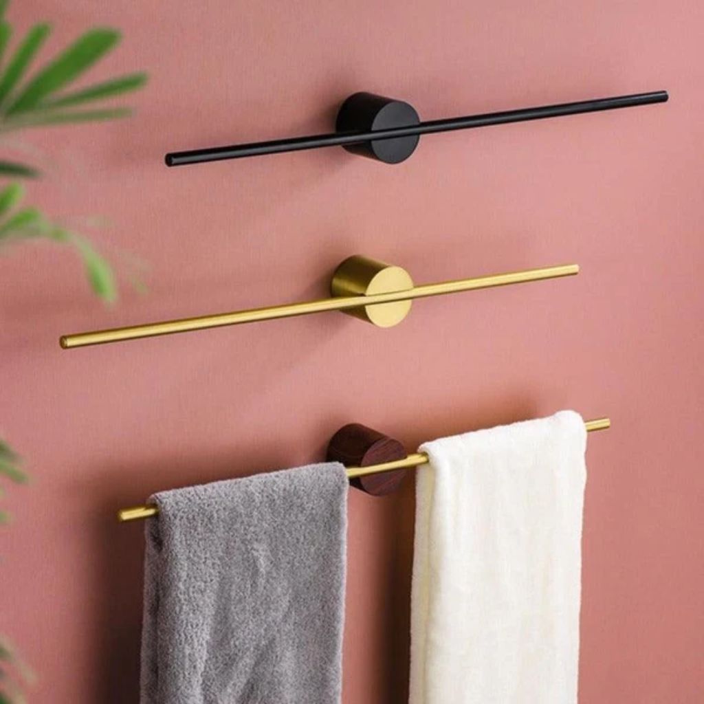 Minimalist Wall-Mounted Towel Bar - Tegulane Global