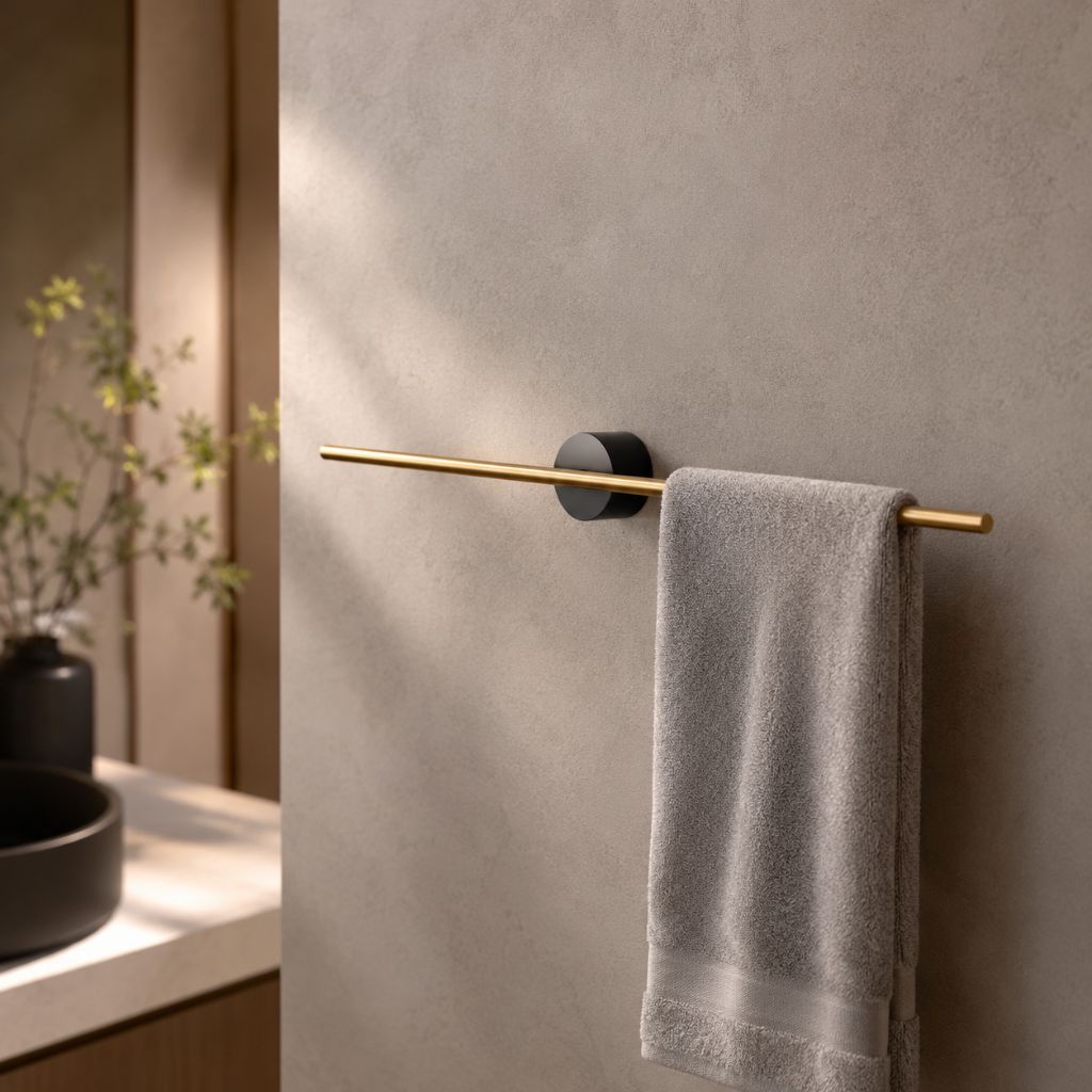 Minimalist Wall-Mounted Towel Bar - Tegulane Global