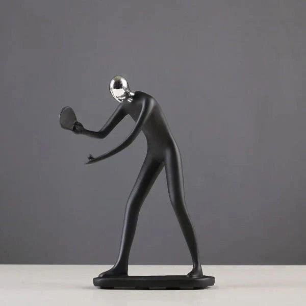 Modern Athletic Handcrafted Sports Sculpture - Tegulane Global