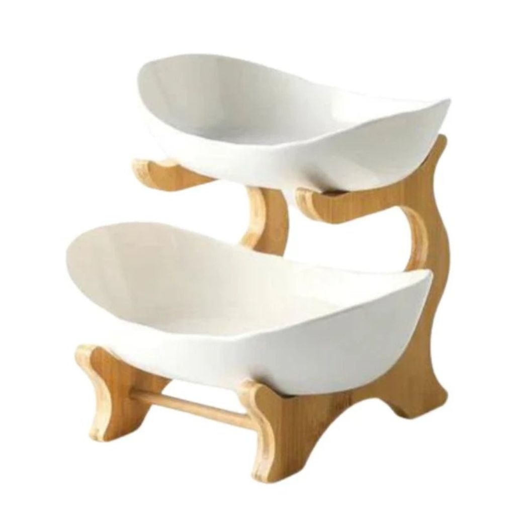 Modern Bamboo Fruit Basket - Tegulane Global