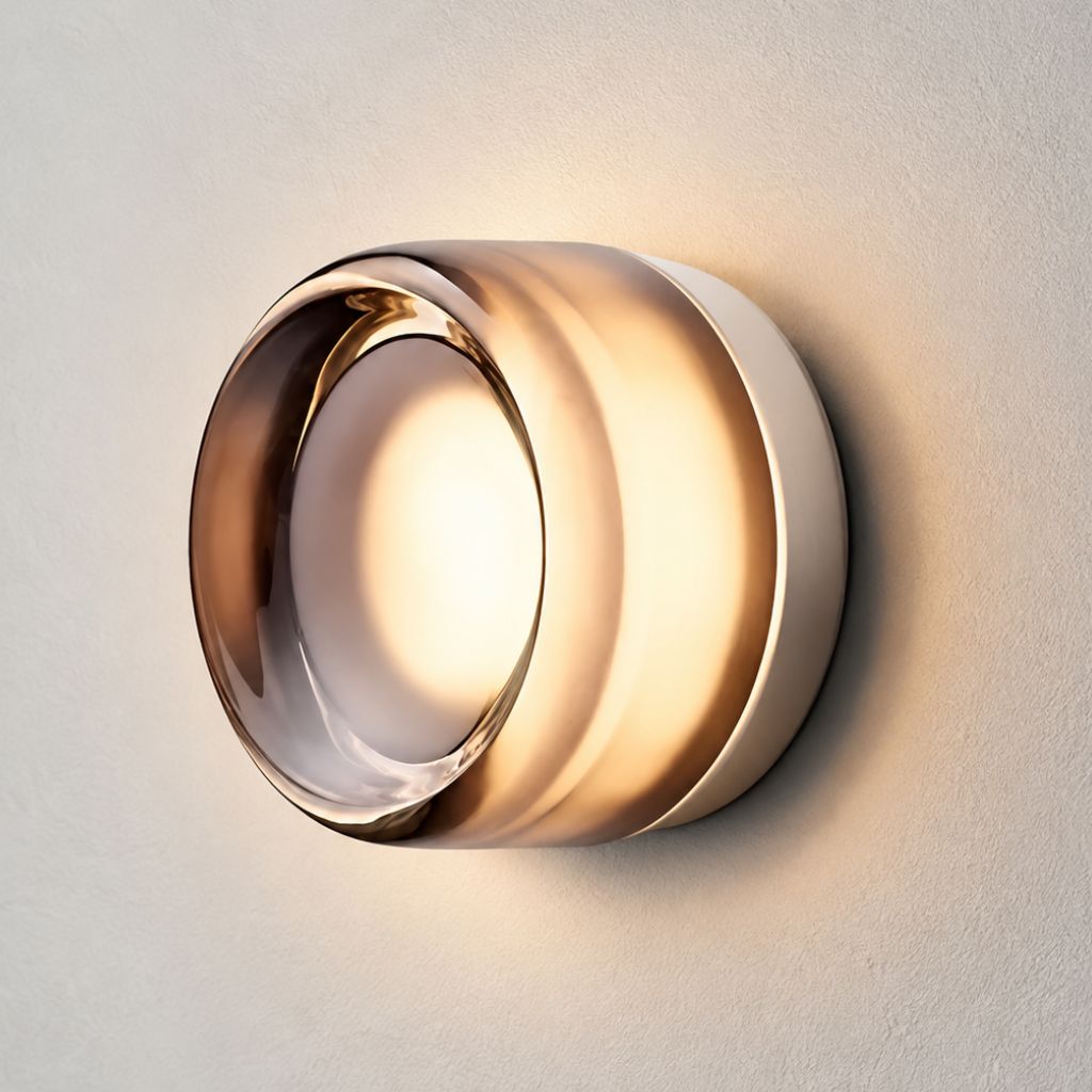 Modern Interior LED Wall Lamp - Amber Jelly Decor - Tegulane Global