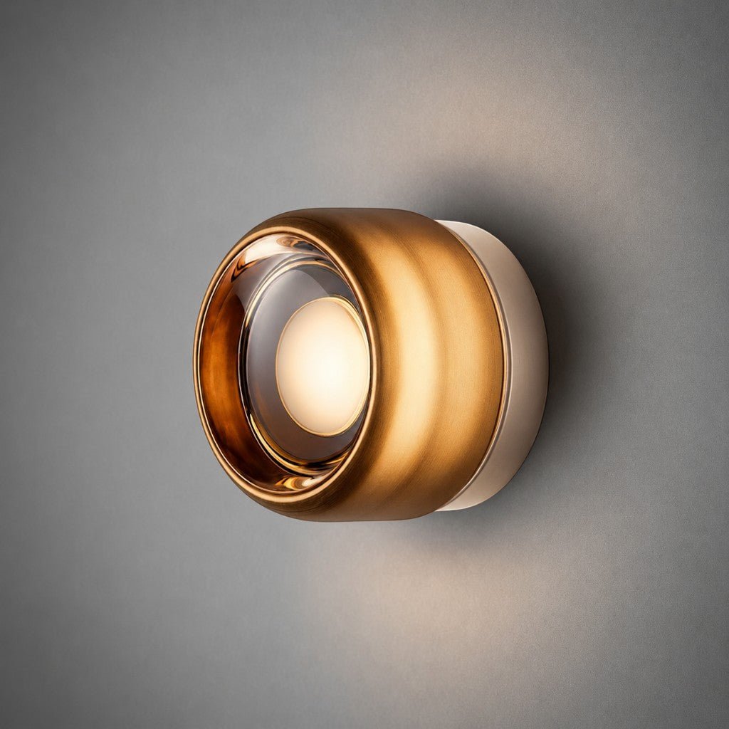 Modern Interior LED Wall Lamp - Amber Jelly Decor - Tegulane Global