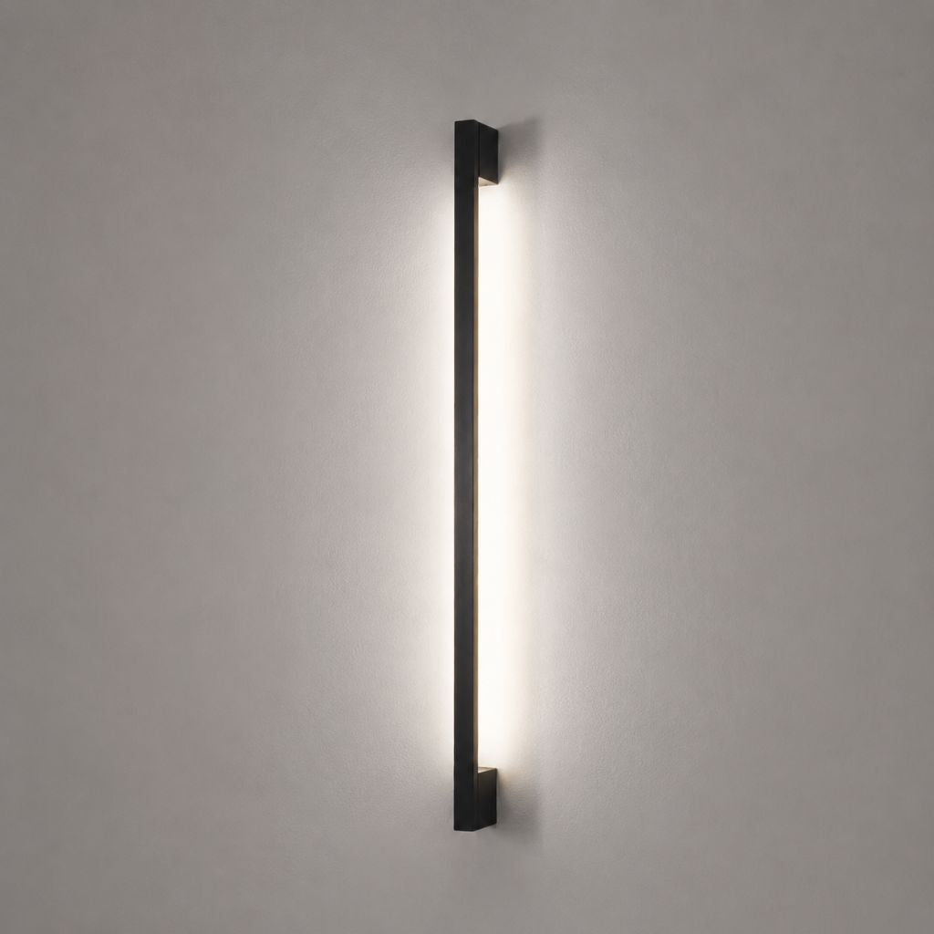 Modern LED Long Wall Lamp Iron Body Silicone Shade Up Down - Tegulane Global