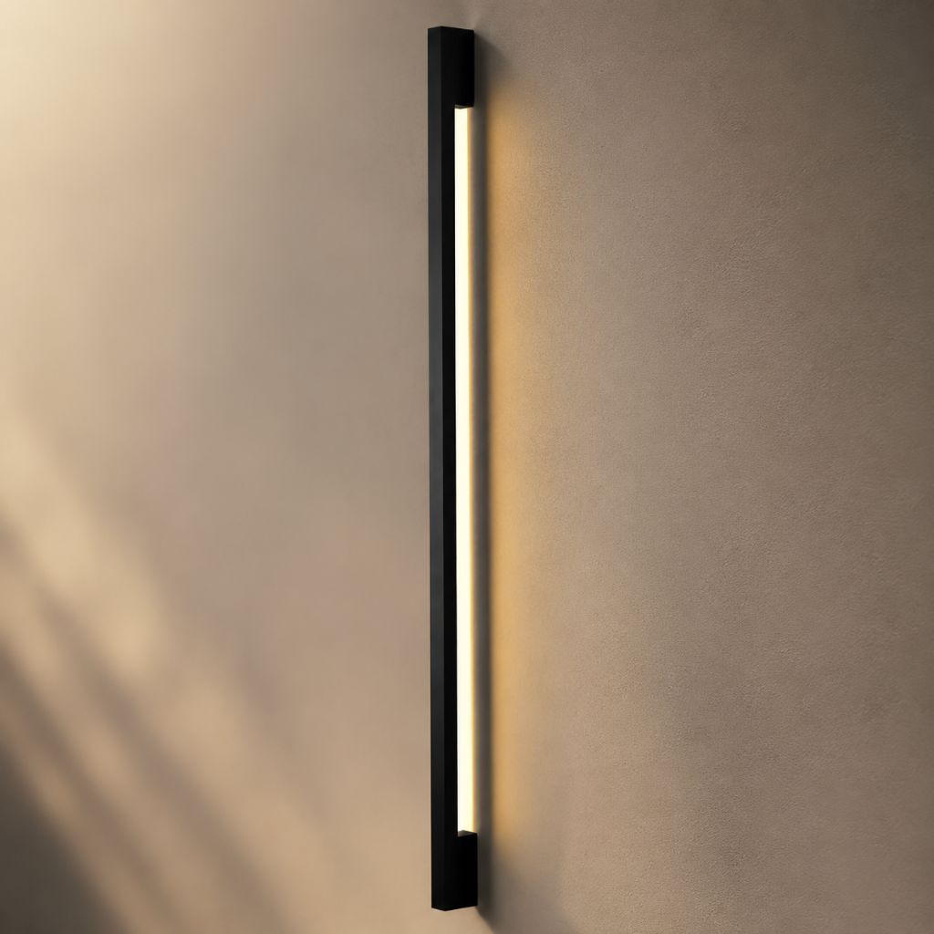 Modern LED Long Wall Lamp Iron Body Silicone Shade Up Down - Tegulane Global
