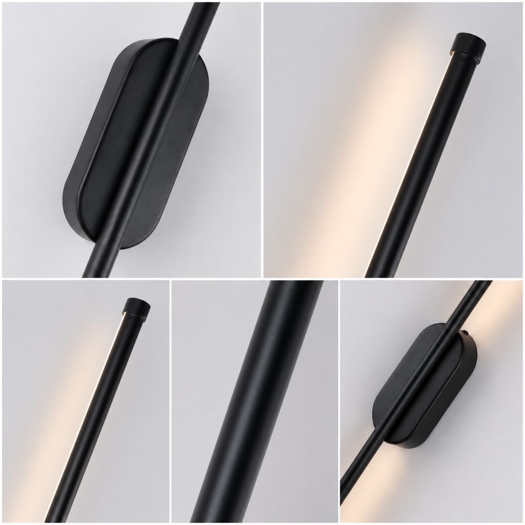 Modern LED Long Wall Lamp Nordic Minimalist Aluminium - Tegulane Global