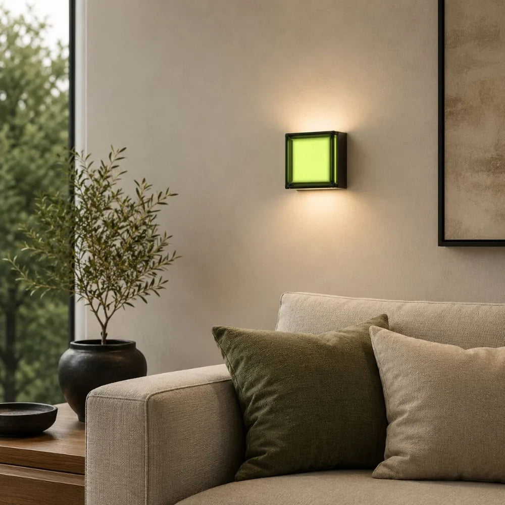 Modern LED Wall Lamp Square IP65 Indoor Outdoor Sconce - Tegulane Global