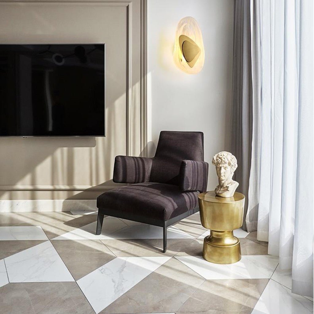 Modern Nordic Crystal Wall Sconce - Tegulane Global