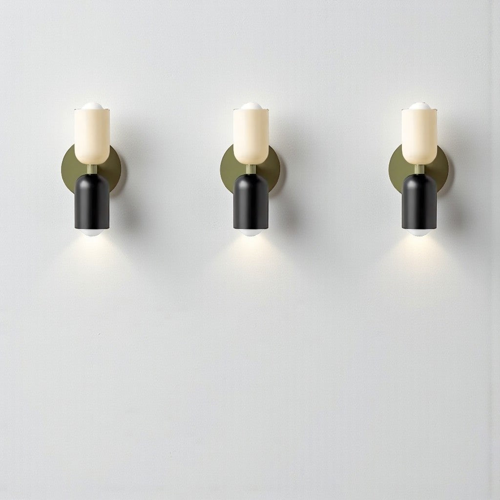 Double-Head Iron LED Wall Light – Up & Down - Tegulane Global