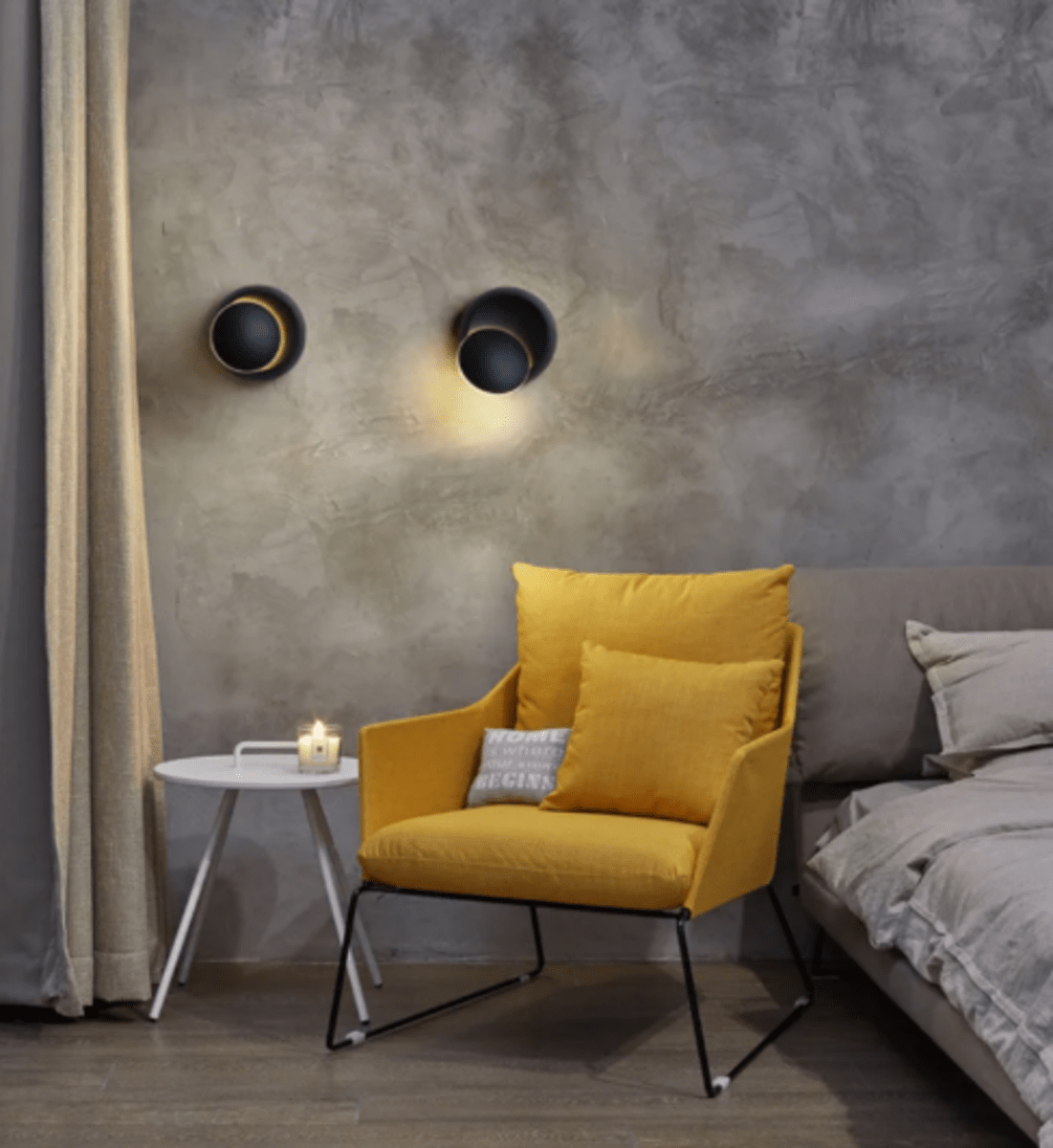 MoonSconce - Rotating Circle Interior Wall Light - Tegulane Global