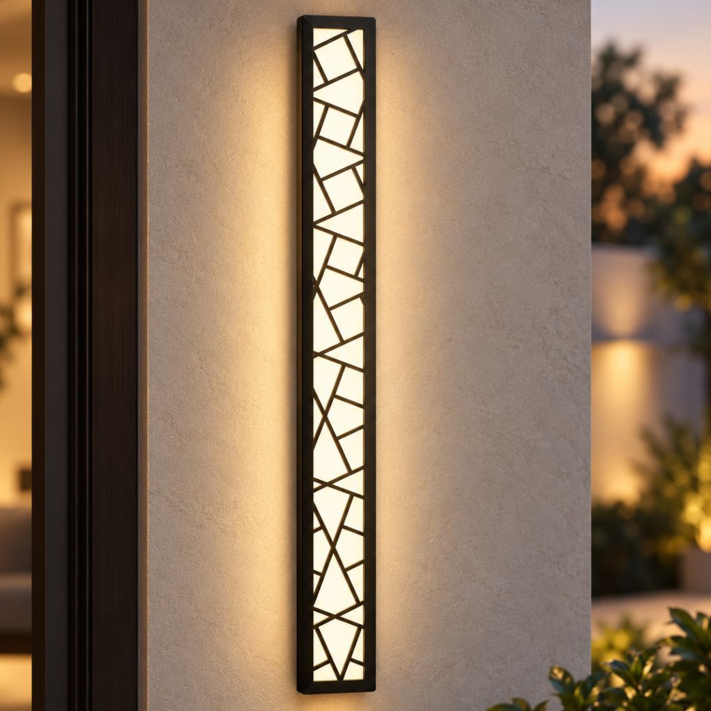 Mosaic Aluminium LED Outdoor Wall Light – IP65 - Tegulane Global