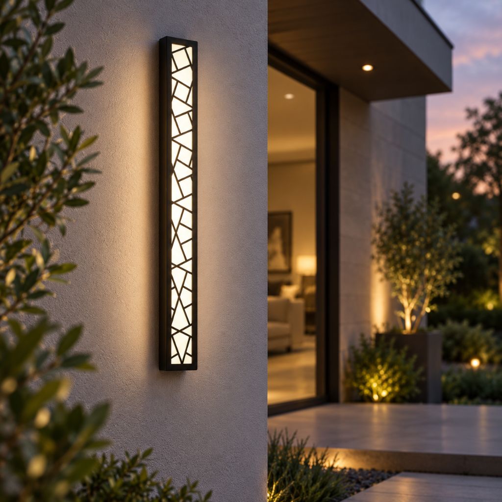 Mosaic Aluminium LED Outdoor Wall Light – IP65 - Tegulane Global