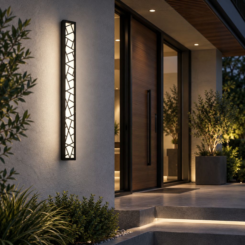 Mosaic Aluminium LED Outdoor Wall Light – IP65 - Tegulane Global