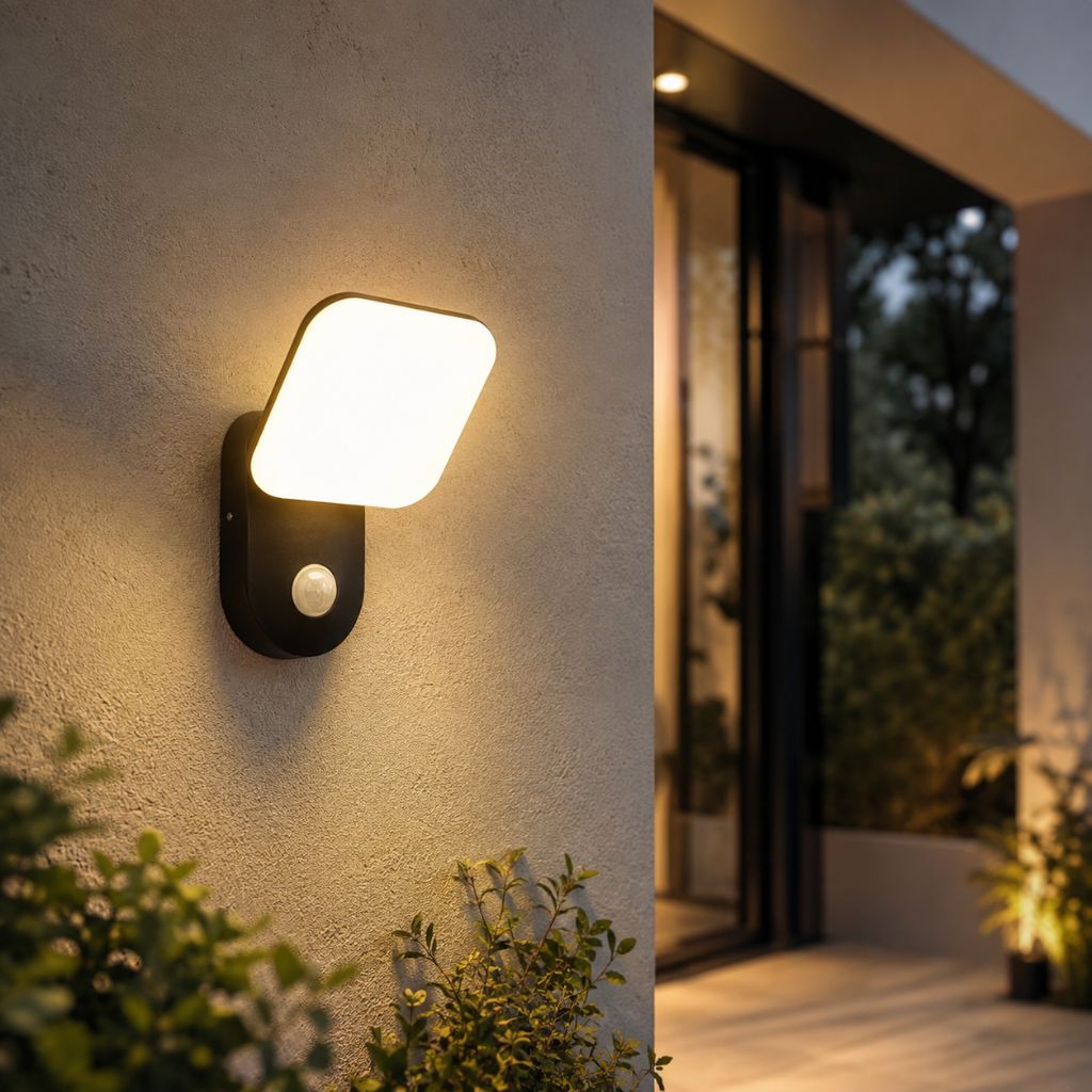 Motion-Activated Outdoor LED Wall Light - Tegulane Global