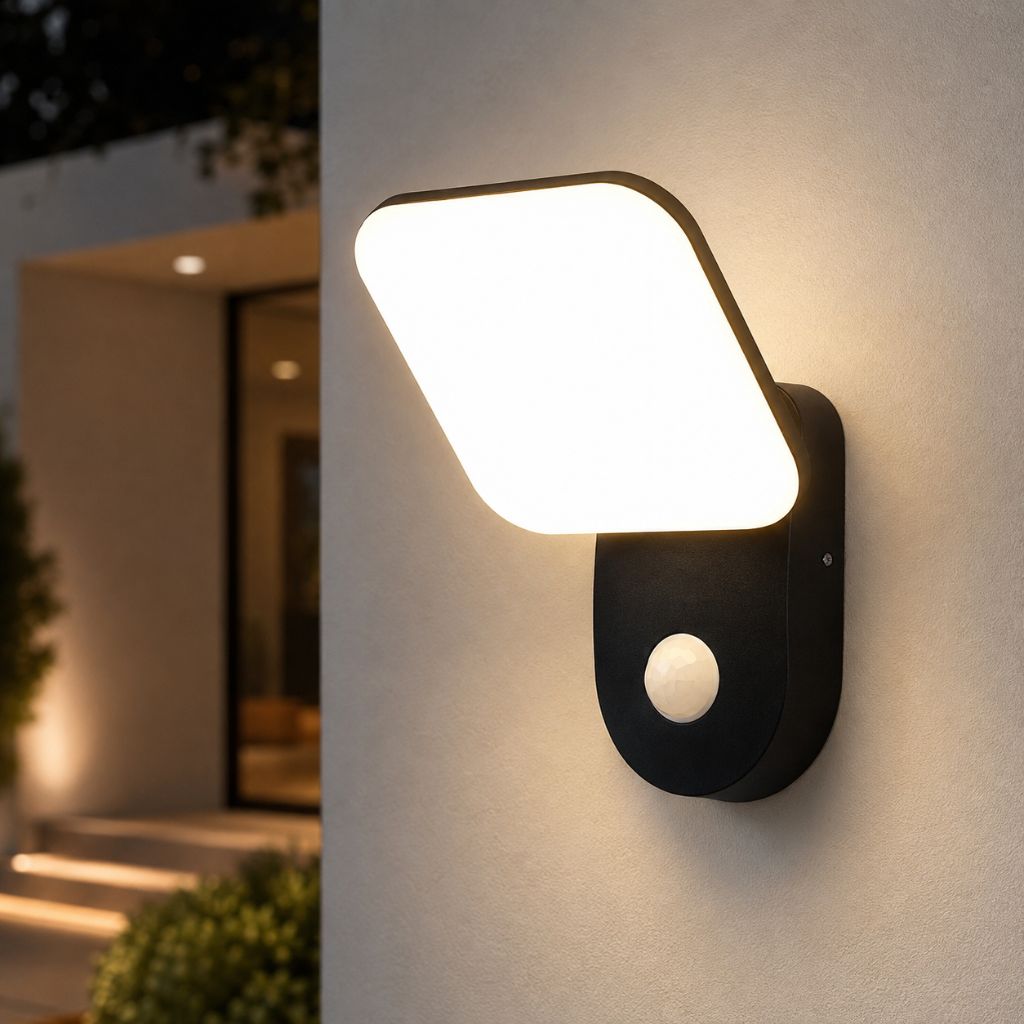 Motion-Activated Outdoor LED Wall Light - Tegulane Global