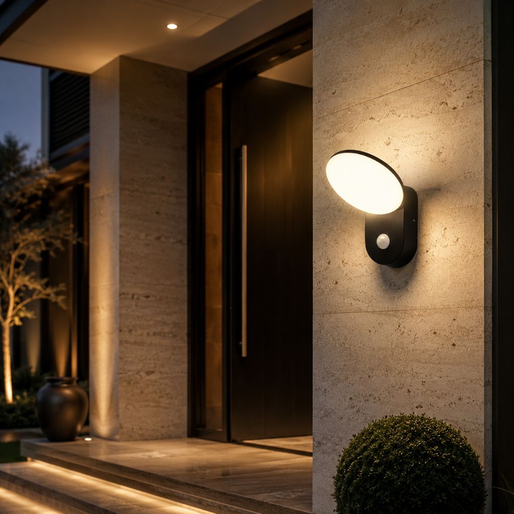 Motion-Activated Outdoor LED Wall Light - Tegulane Global