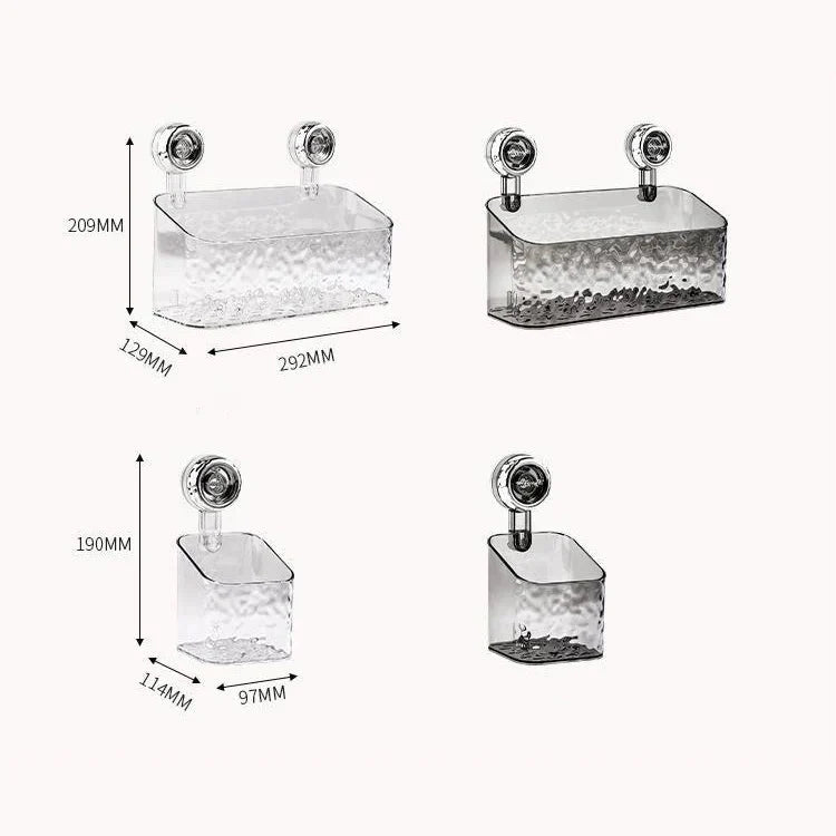 No-Drill Wall Storage – Strong Suction Cups for Heavy Bathroom - Tegulane Global