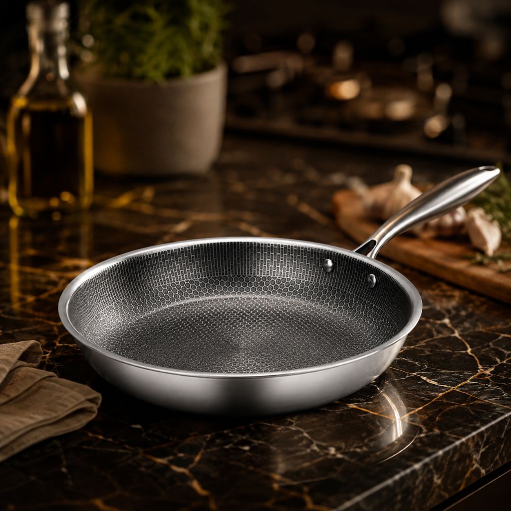 Non-Stick Stainless Steel Frying Pan by Tegulane - Tegulane Global