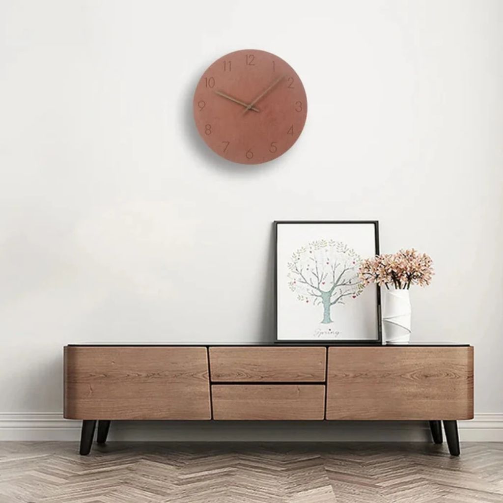 NordClock - Scandinavian Minimalist Wall Clock with Quiet Movement - Tegulane Global
