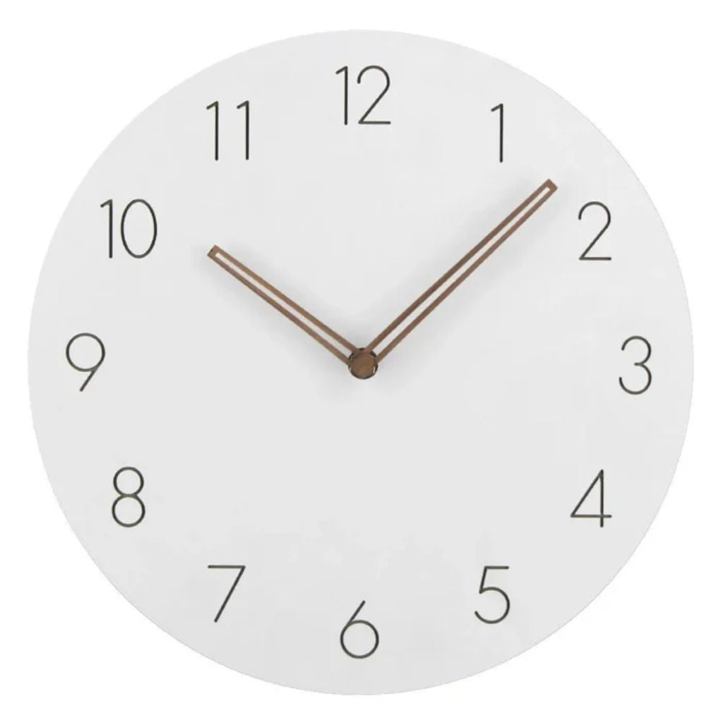 NordClock - Scandinavian Minimalist Wall Clock with Quiet Movement - Tegulane Global