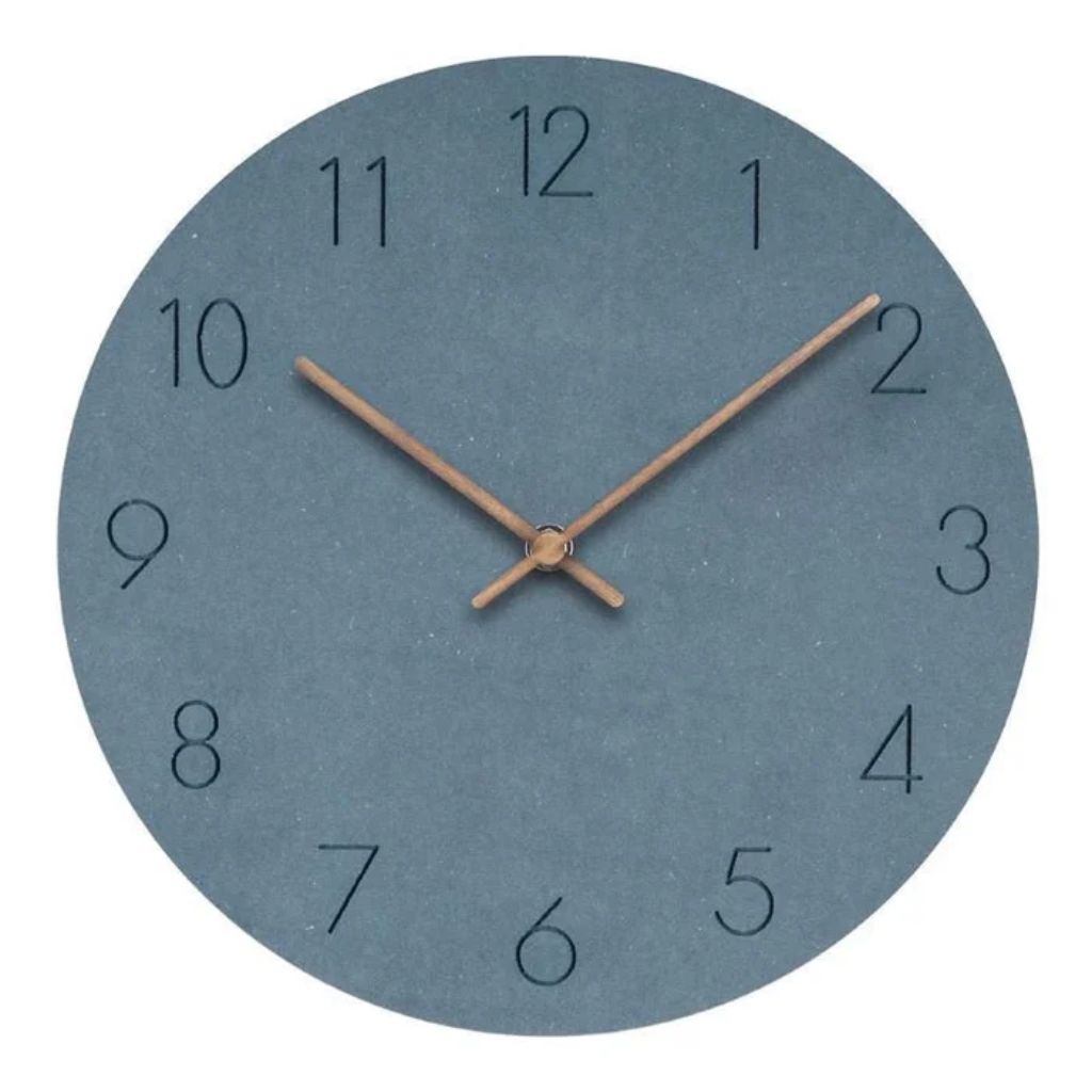 NordClock - Scandinavian Minimalist Wall Clock with Quiet Movement - Tegulane Global