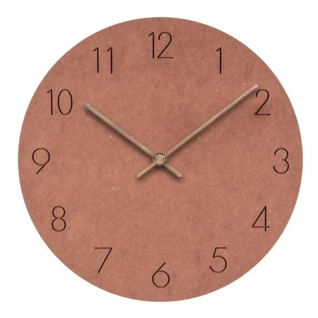 NordClock - Scandinavian Minimalist Wall Clock with Quiet Movement - Tegulane Global