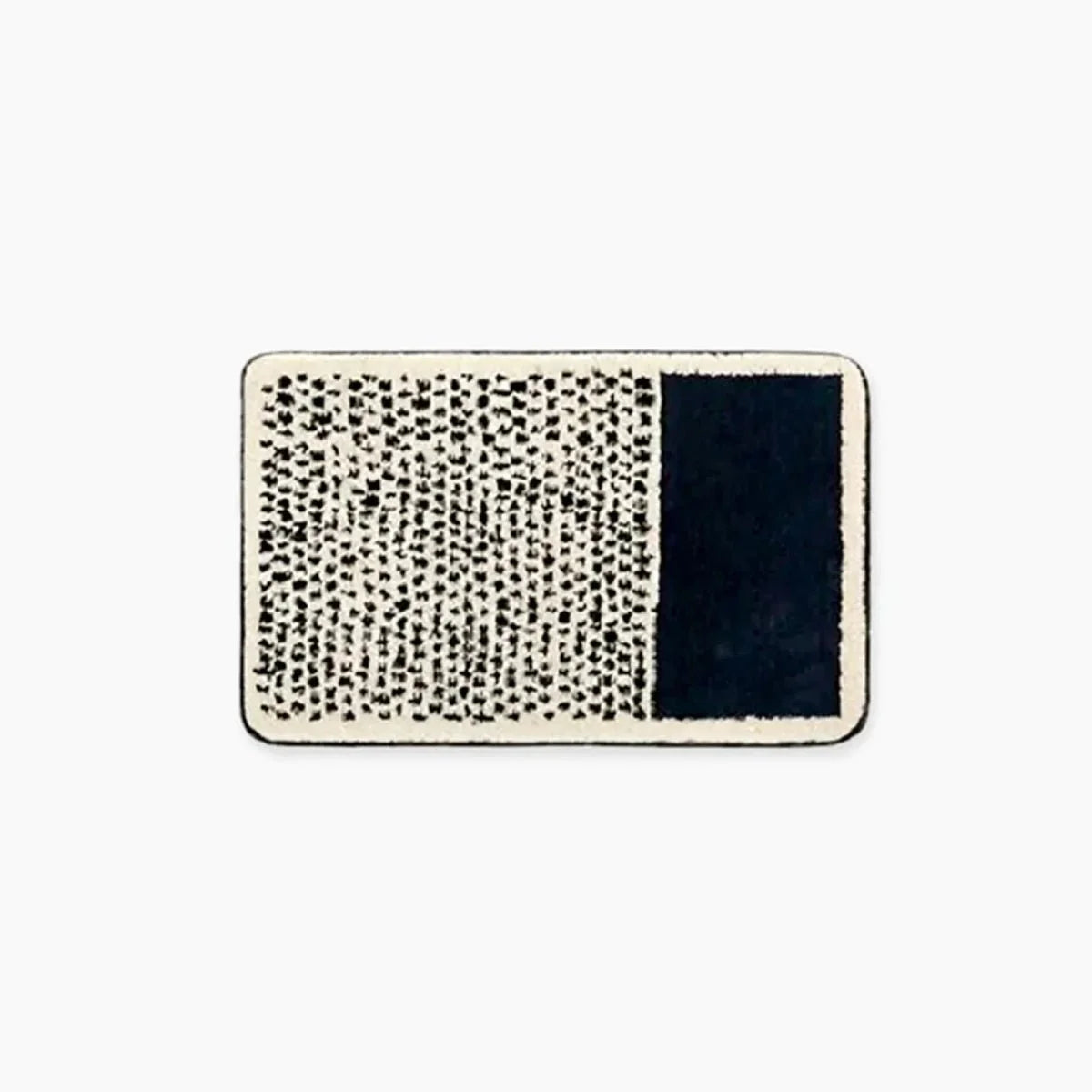 Nordic Abstract Bath Mat – Hand-Crafted - Tegulane Global