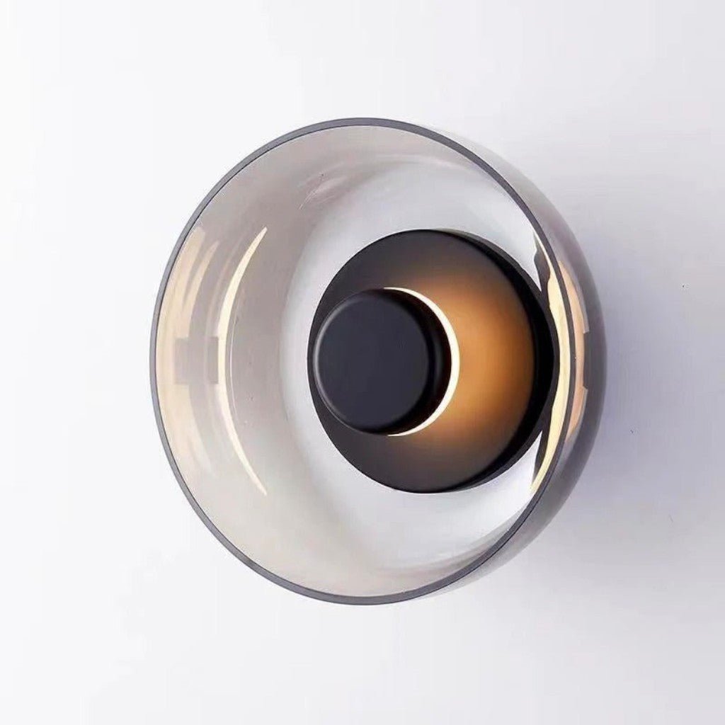 Nordic Glass Bowl Wall Lamp - Tegulane Global
