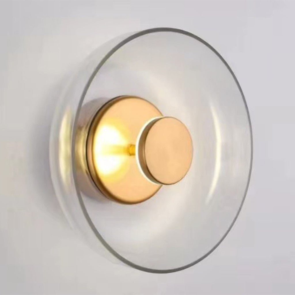 Nordic Glass Bowl Wall Lamp - Tegulane Global