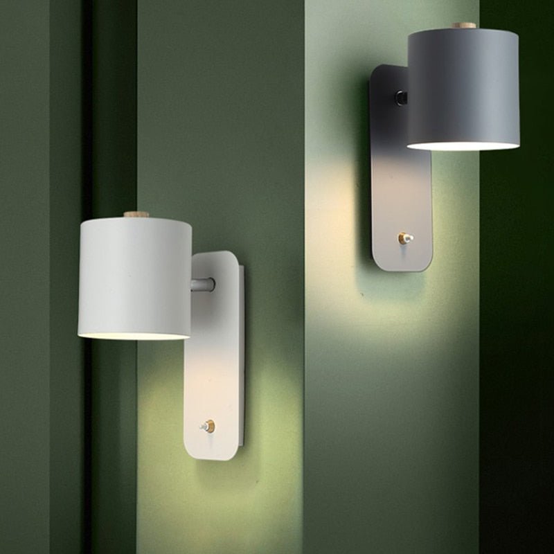 Nordic LED Wall Sconce with Switch - Tegulane Global