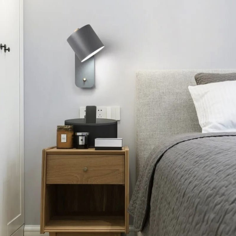 Nordic LED Wall Sconce with Switch - Tegulane Global