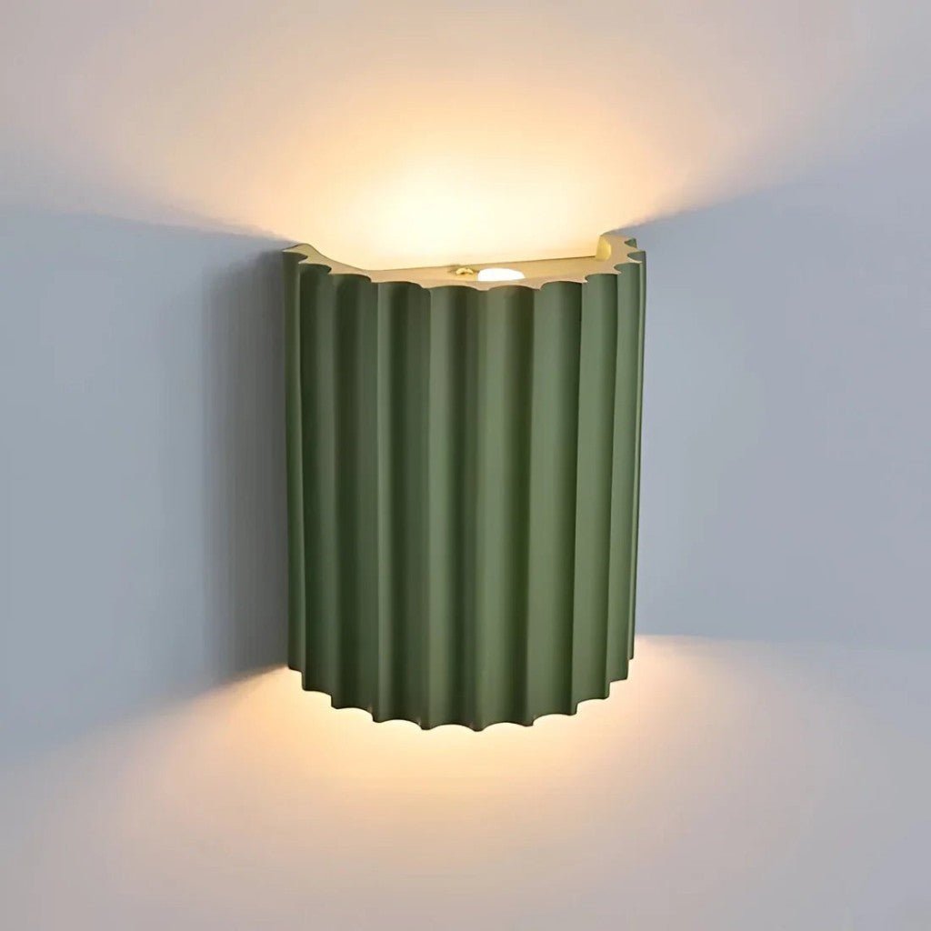 Nordic Minimalist LED Wall Lamp - Macaron Resin - Tegulane Global
