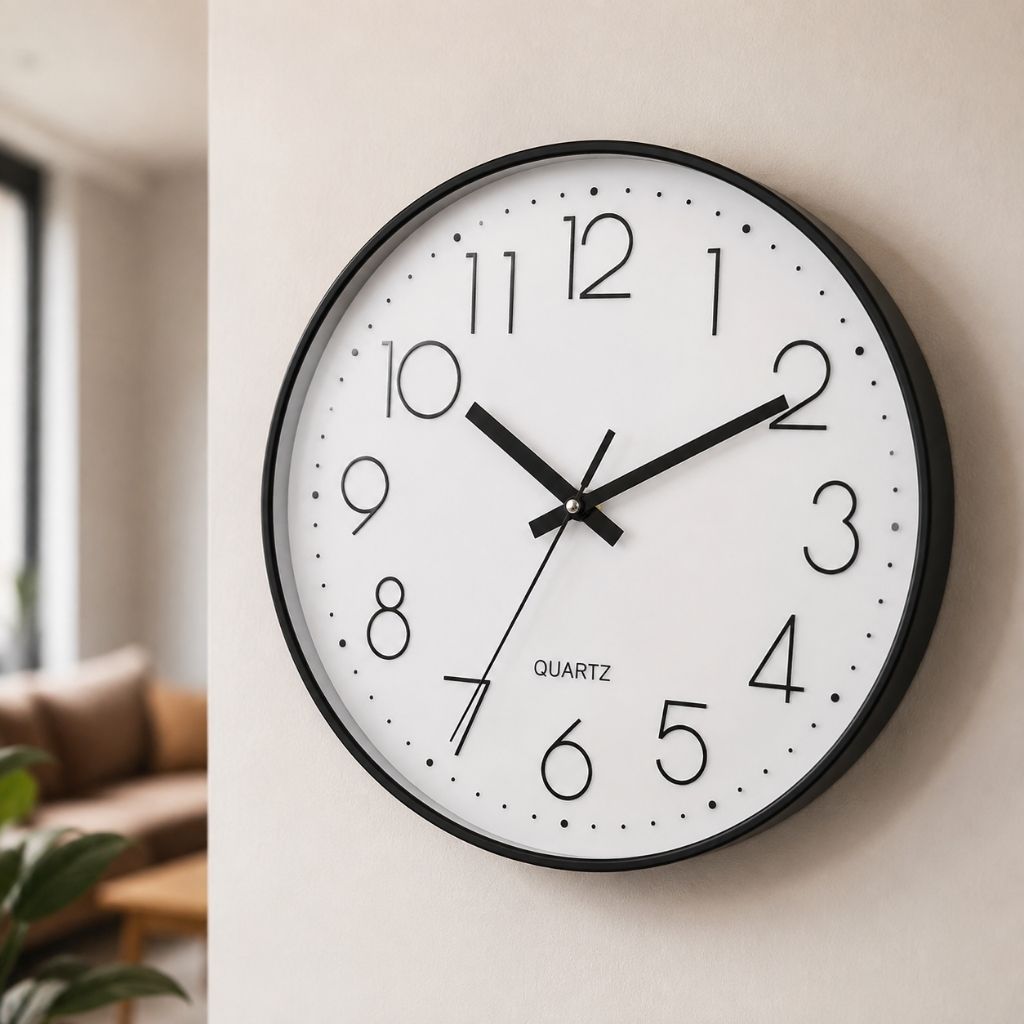 Nordic Minimalist Quartz Wall Clock - Tegulane Global