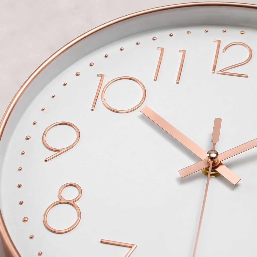 Nordic Minimalist Quartz Wall Clock - Tegulane Global