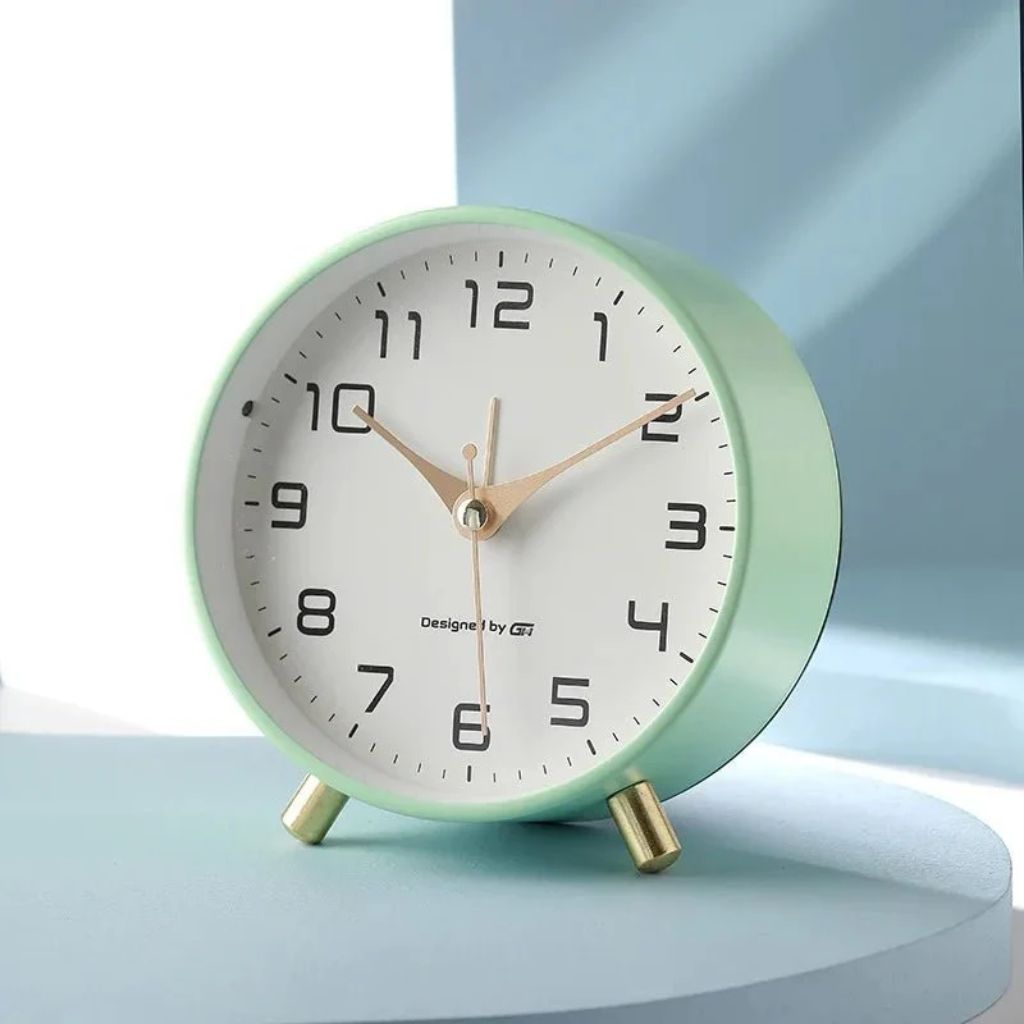 NordTime - Modern Scandinavian Silent Table Clock - Tegulane Global