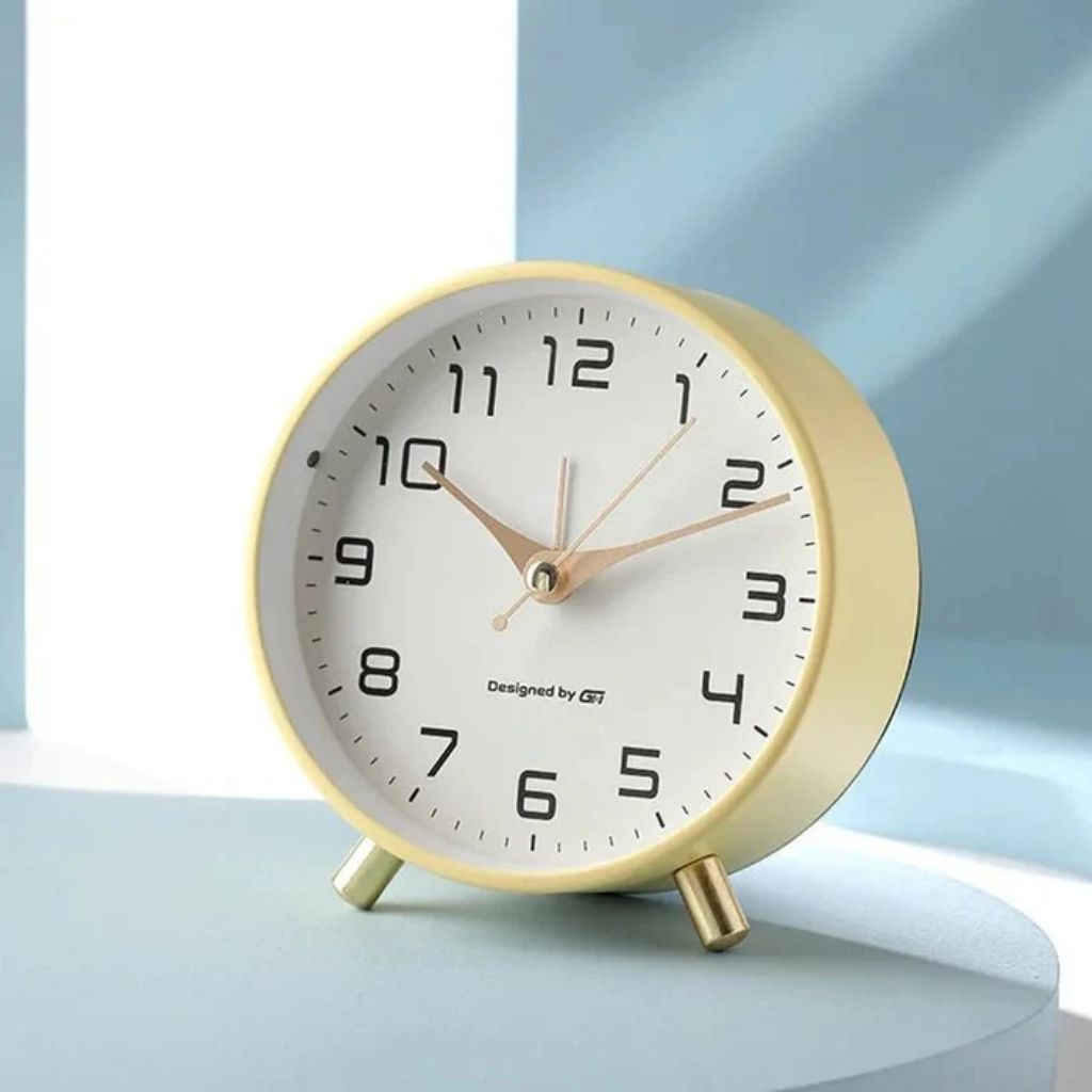 NordTime - Modern Scandinavian Silent Table Clock - Tegulane Global