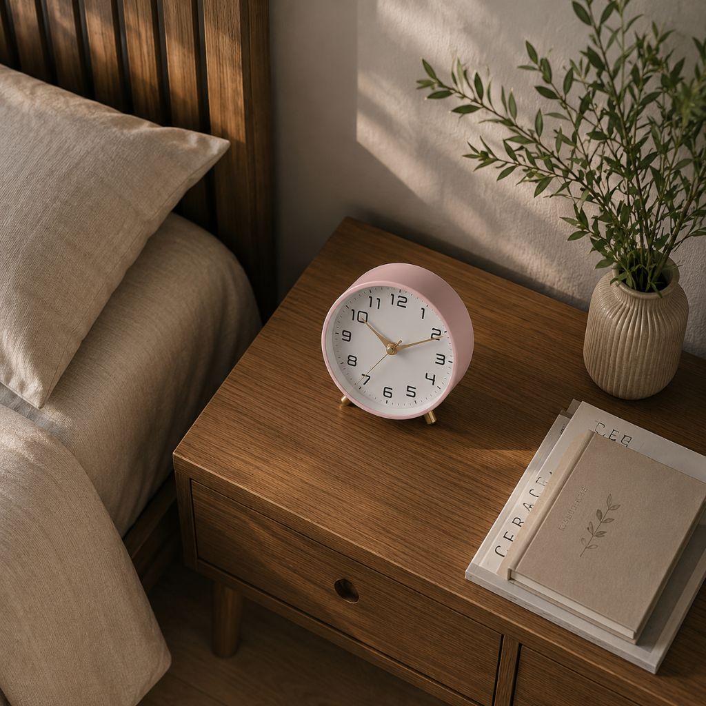 NordTime - Modern Scandinavian Silent Table Clock - Tegulane Global