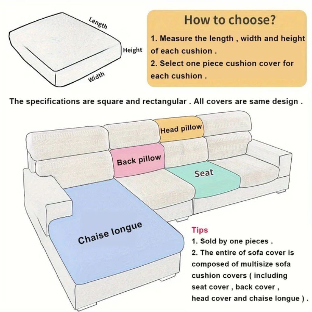 Pet Friendly Stretch Sofa Cover Washable Furniture Protector - Tegulane Global