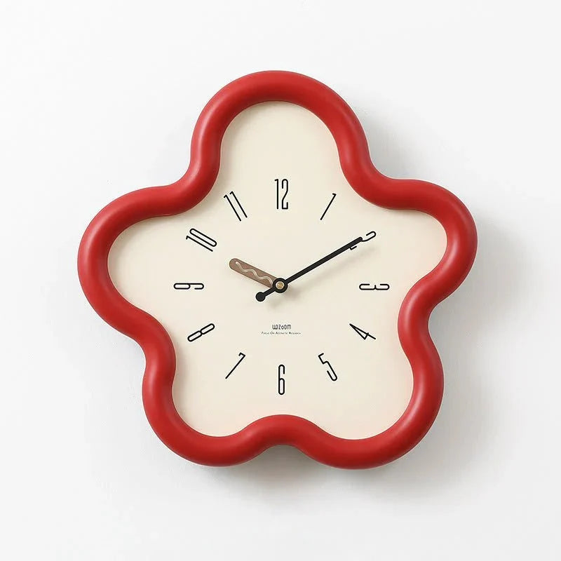 PetalTime - 3D Flower Pendulum Wall Clock with Silent Movement - Tegulane Global