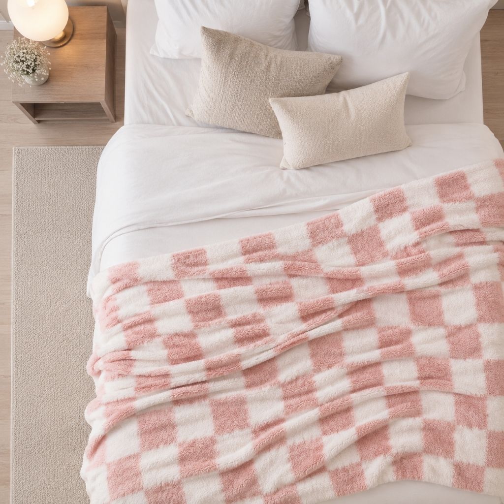 Plaid Flannel Blanket - Tegulane Global