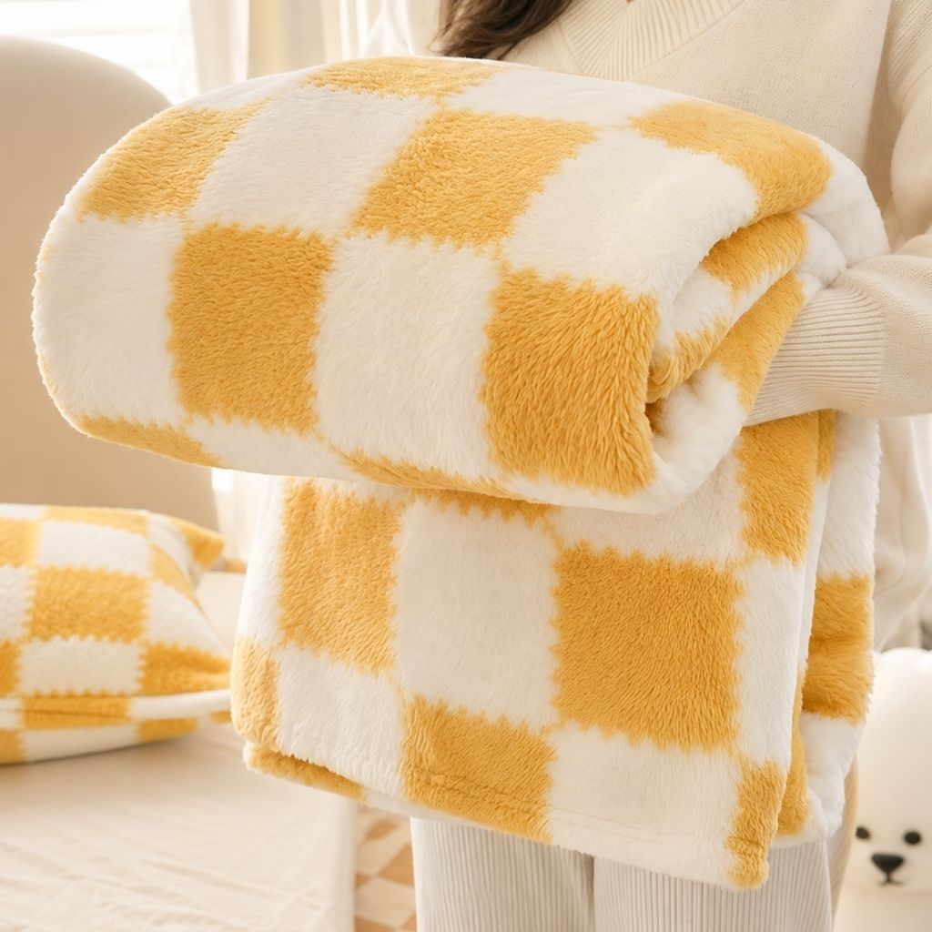 Plaid Flannel Blanket - Tegulane Global