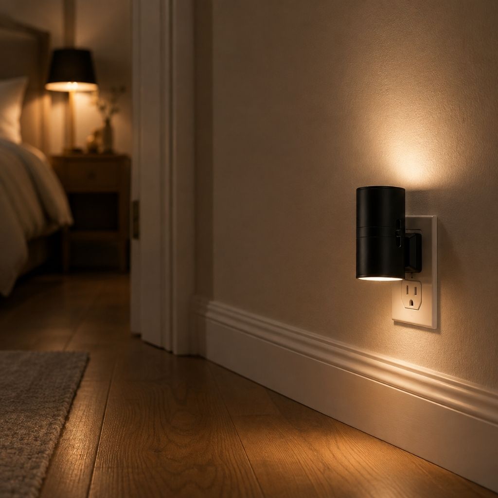 Plug-in LED Night Light with Dusk-to-Dawn Sensor - Tegulane Global