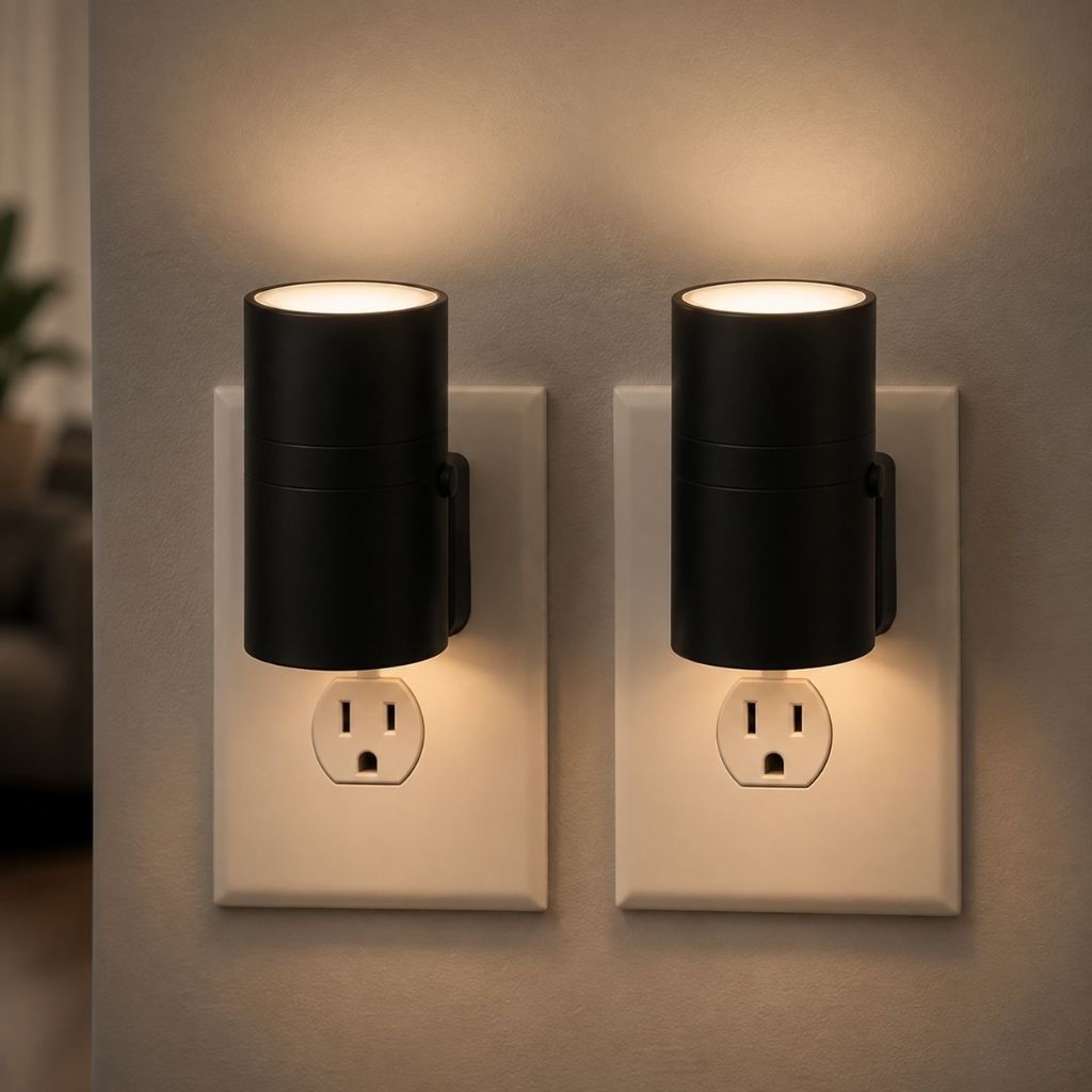 Plug-in LED Night Light with Dusk-to-Dawn Sensor - Tegulane Global